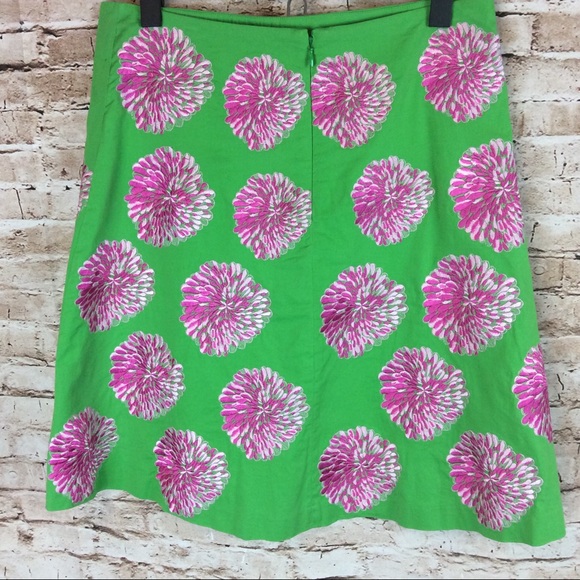 TS Dixin Embroidered Floral Skirt 8 - Picture 2 of 4